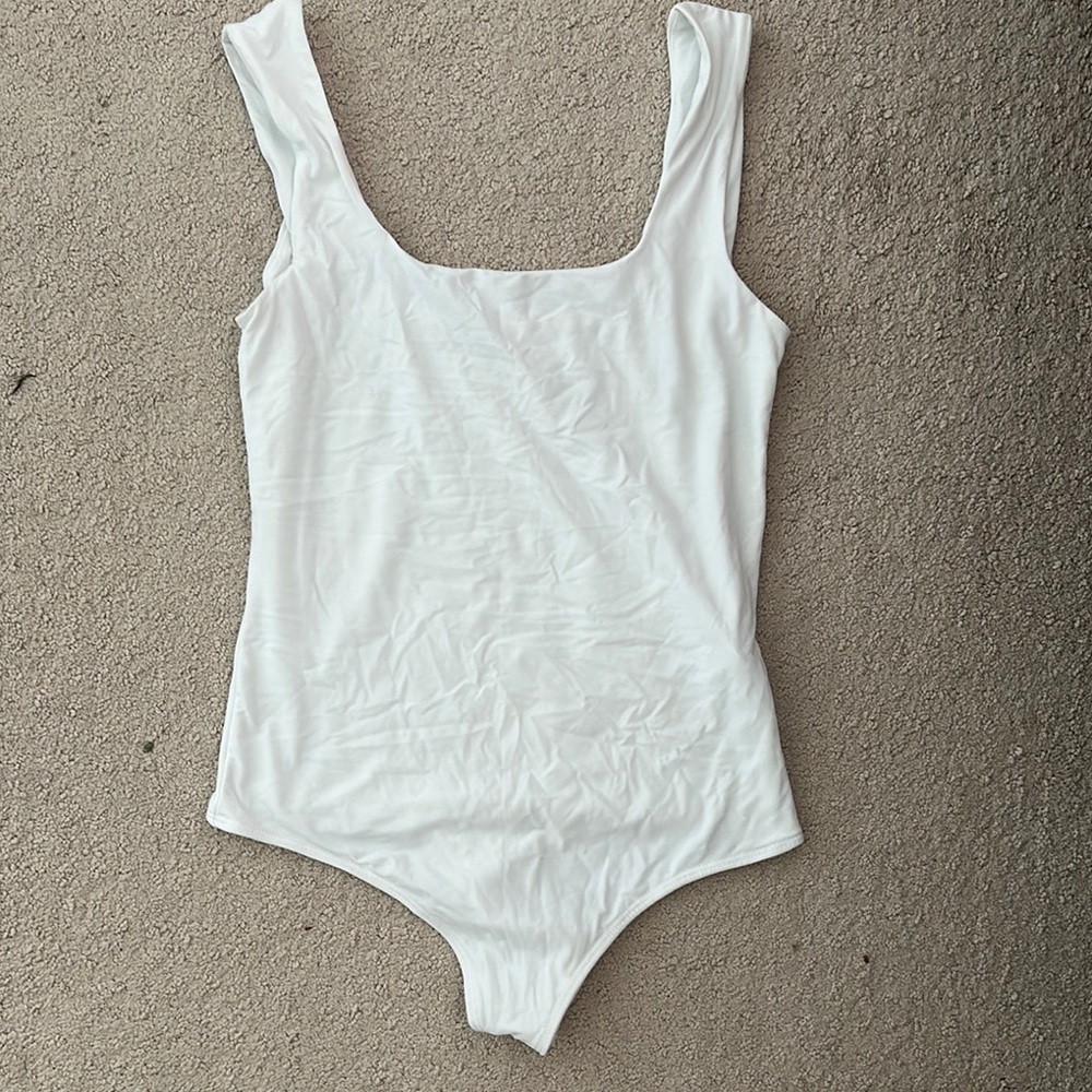 Abercrombie & Fitch Classic White Bodysuit